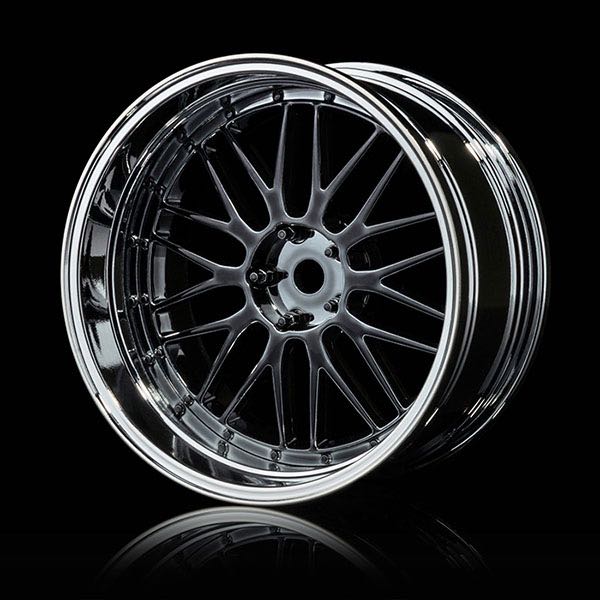 MST LM 832102SBK オフセット可変式ホイール SBK-S ガンメタ 4ヶ入り