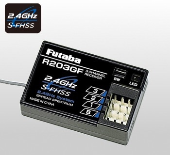フタバ　受信機　R203GF フタバ R203GF S-FHSS 3ch カー用受信機
