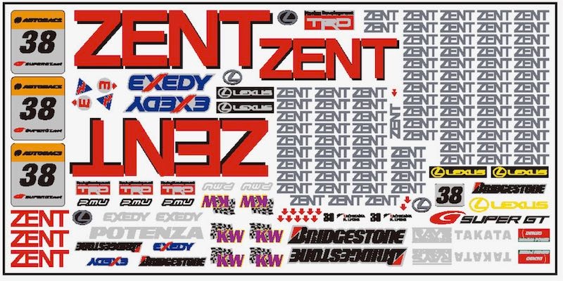 AMS 8551 1/10���饸�����ѥ����� 2009��ZENT CERUMO SC430