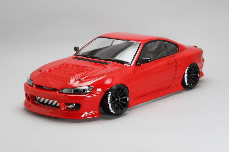 ラジコンボディ　S15シルビア SHIBATA R31W438 D-MAX S15 シルビア ドリフトスペック ボディー