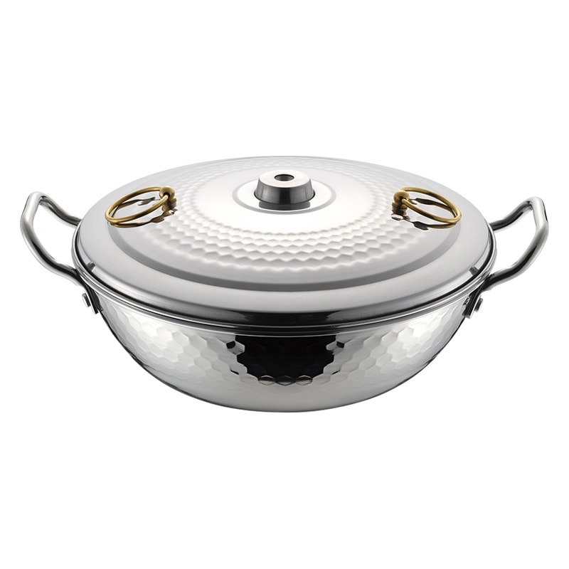 匠丈膳 蓋付しゃぶしゃぶ鍋26cm│RB-2848