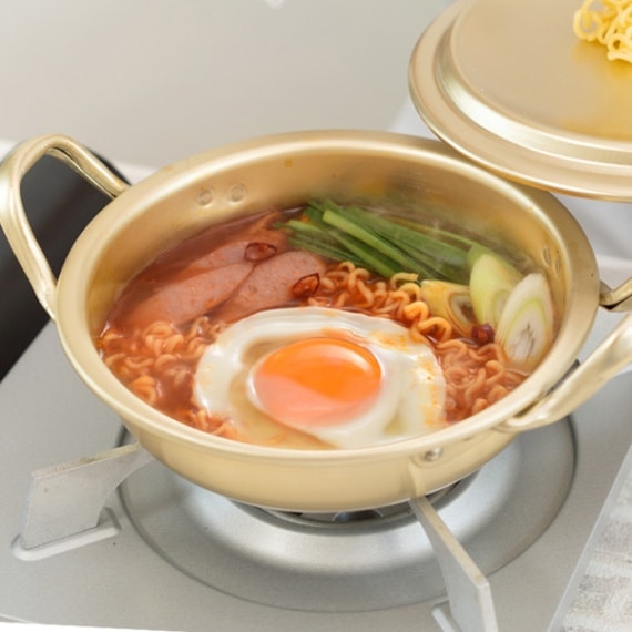 味覚探訪 韓国編 アルミ浅型鍋18cm│RB-2875