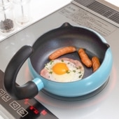 にゃんこれ ねこ型フライパン しっぽ [IH対応]