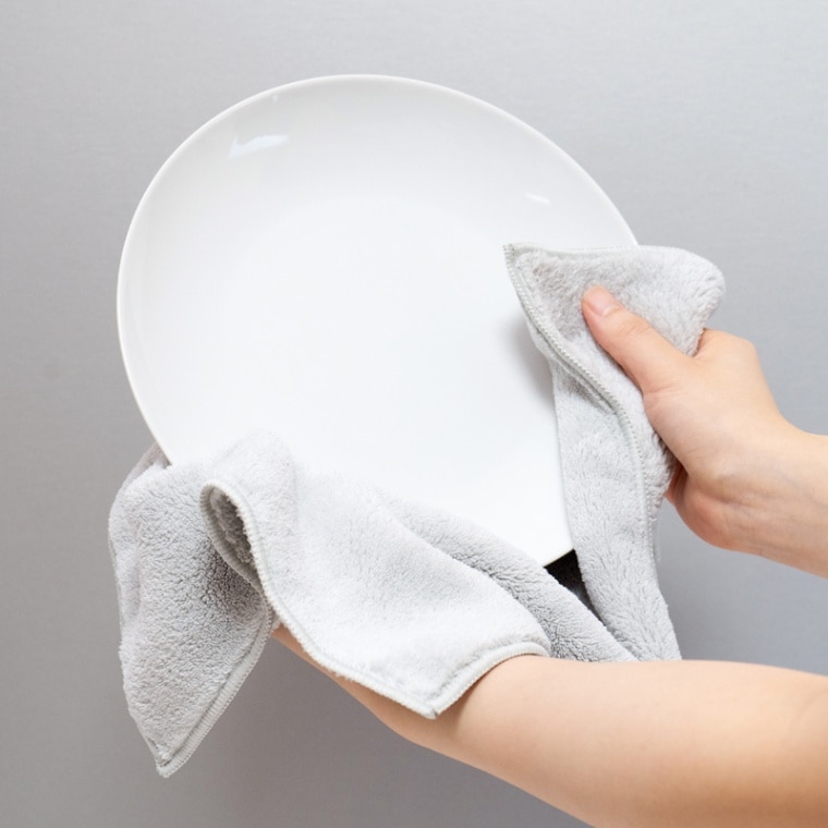 &kit アンドキット マットとしても使えるふきん 5枚入