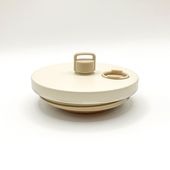 【部品】トート ストロー付2WAYタンブラー570ml アイボリー用 キャップユニット ストローキャップ・パッキン付 STS13-CU-IV