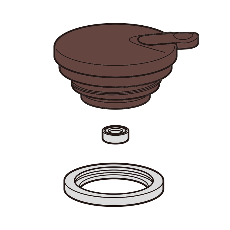 フォルテック 卓上ポット サテン用 栓ユニット STP07-SE-GO