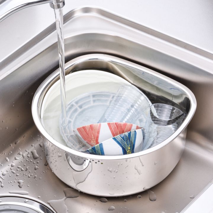 SUIグート D型洗い桶 ゴム足付