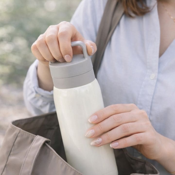 モテコ ハンドル付スクリュー栓マグボトル 350ml│500ml