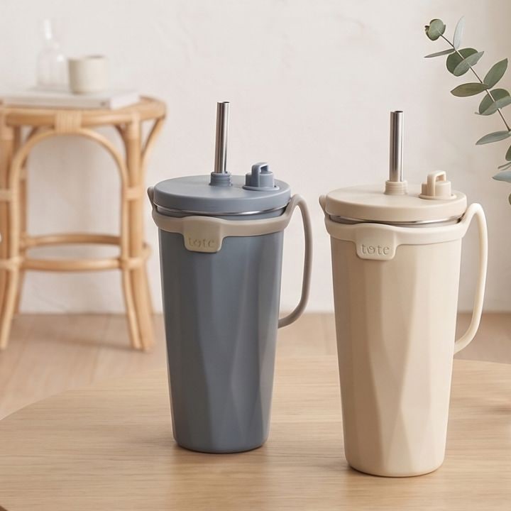 トート ストロー付2wayタンブラー 470ml