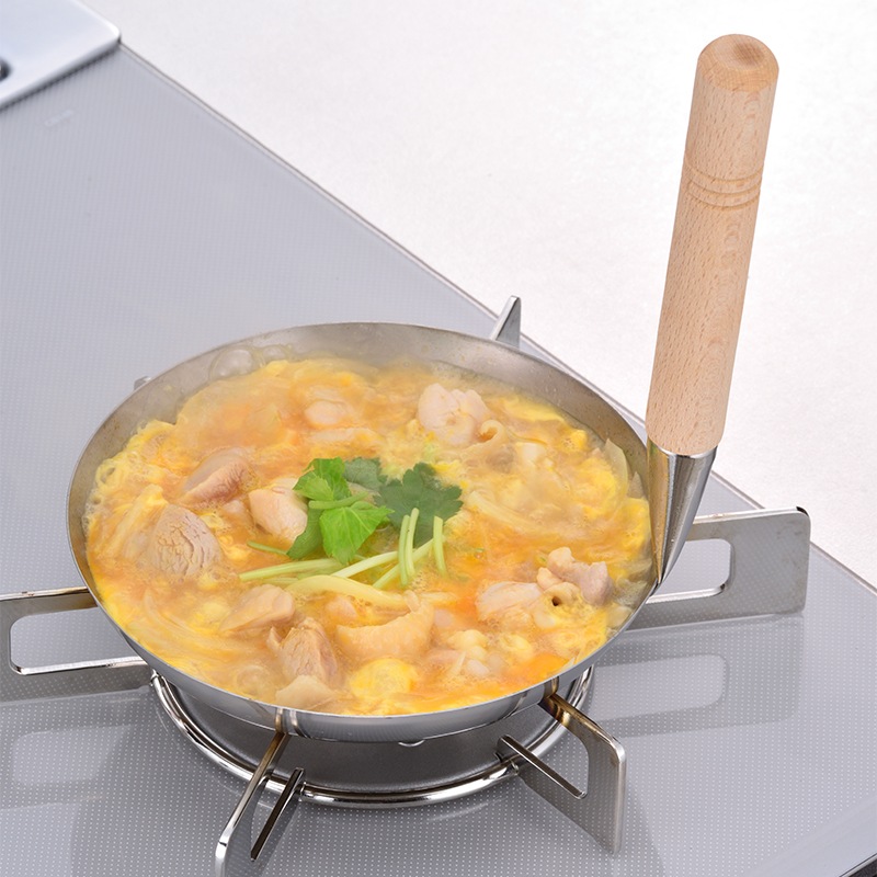 倭承 ステンレス蓋付親子鍋 MA-9959