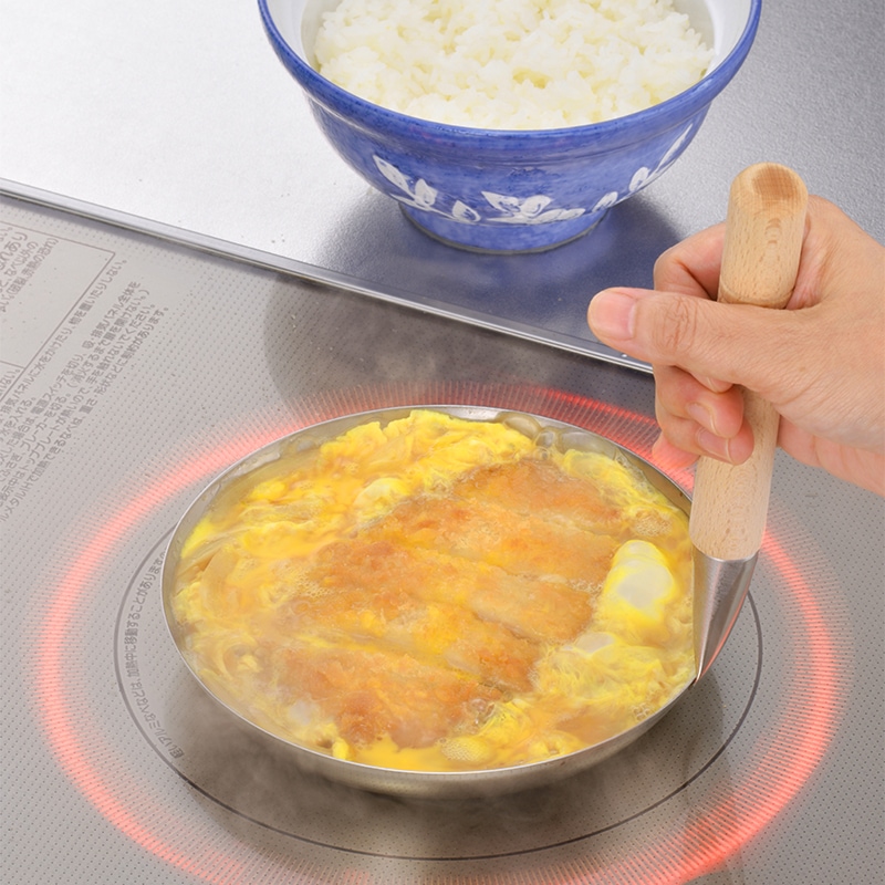 倭承 ステンレス蓋付親子鍋 MA-9959