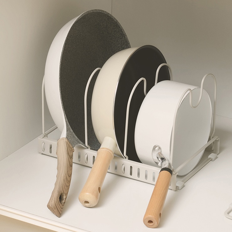 ルームラボ 調節できるフライパンスタンド│RG-0501