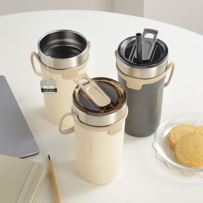 トート ストロー付3WAYタンブラー520ml