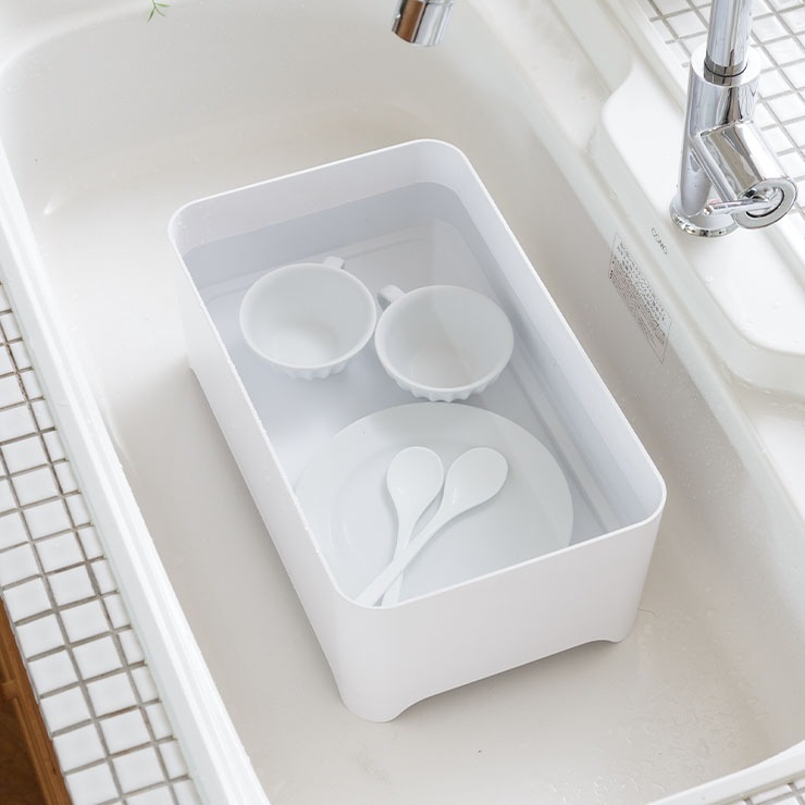 YOHAKU（余白） 洗い桶になる水切りケース