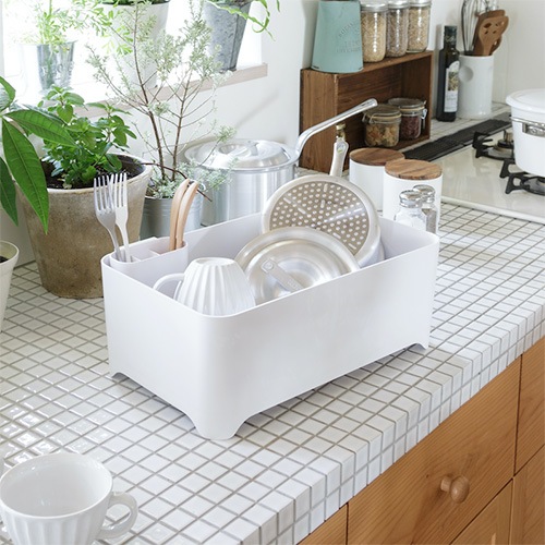 YOHAKU（余白） 洗い桶になる水切りケース