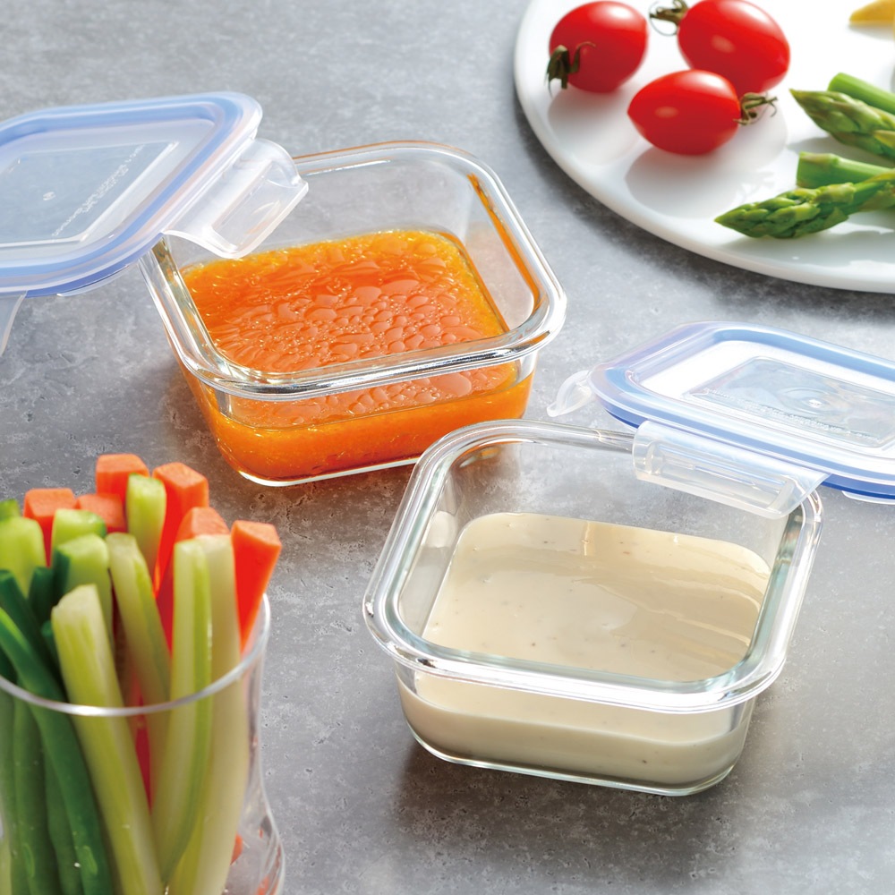 レッシュ 耐熱ガラス保存容器