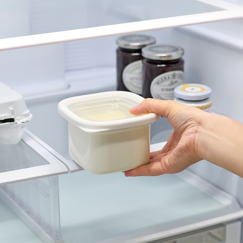 rinto リント ホーローバターケース S アイボリー