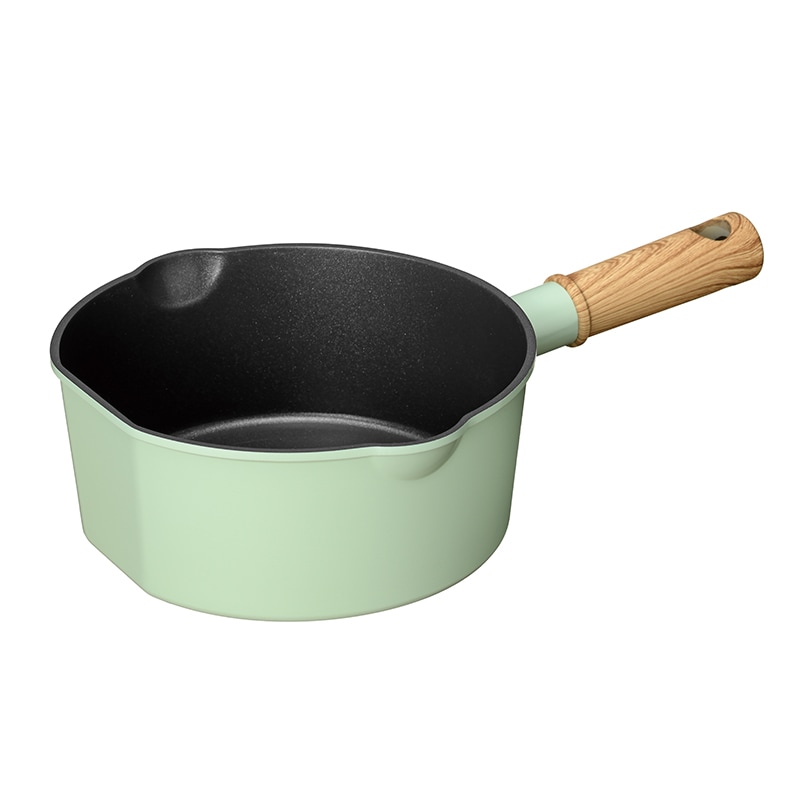 ココミッケ IH対応スタンドパン18cm ミスティグリーン RB-3548