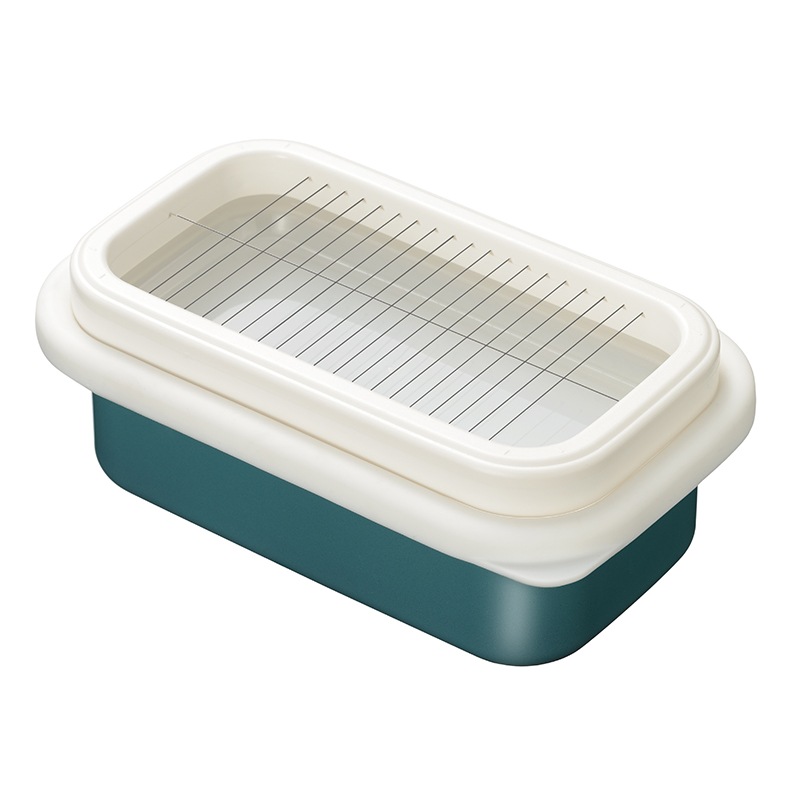 rinto リント ホーローバターケース M ターコイズ