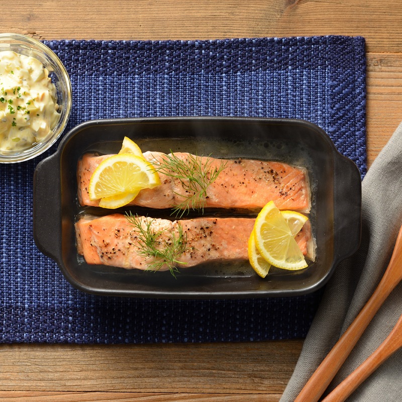 マジカリーノ レンジで発熱する角形皿12×22cm RE-7672