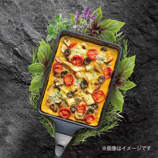 セラノワール IH対応セラミック玉子焼13×18cm RB-3705