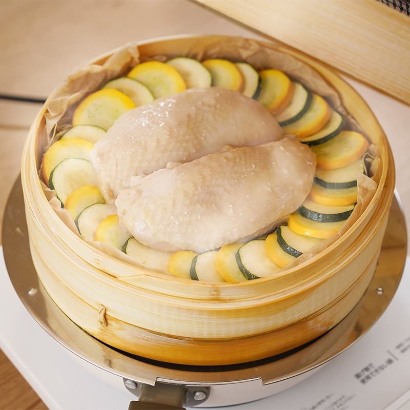 ほこな 竹製せいろセット25cm RE-7764