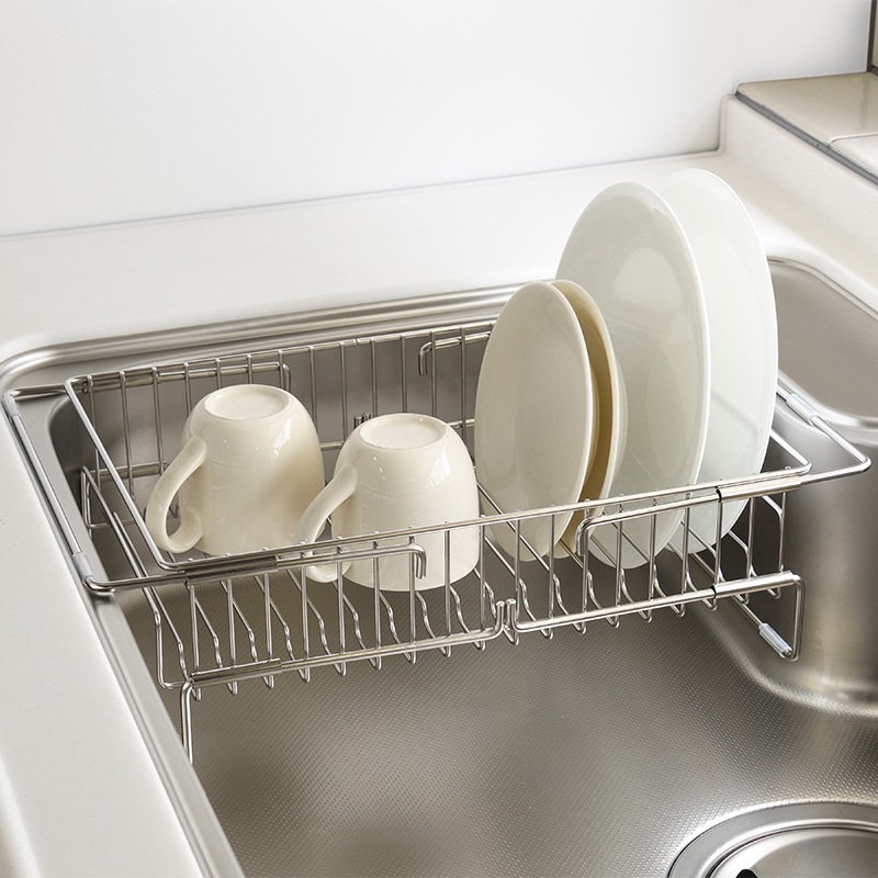 燕三 シンクイン・オンで使える伸縮式水切りかご