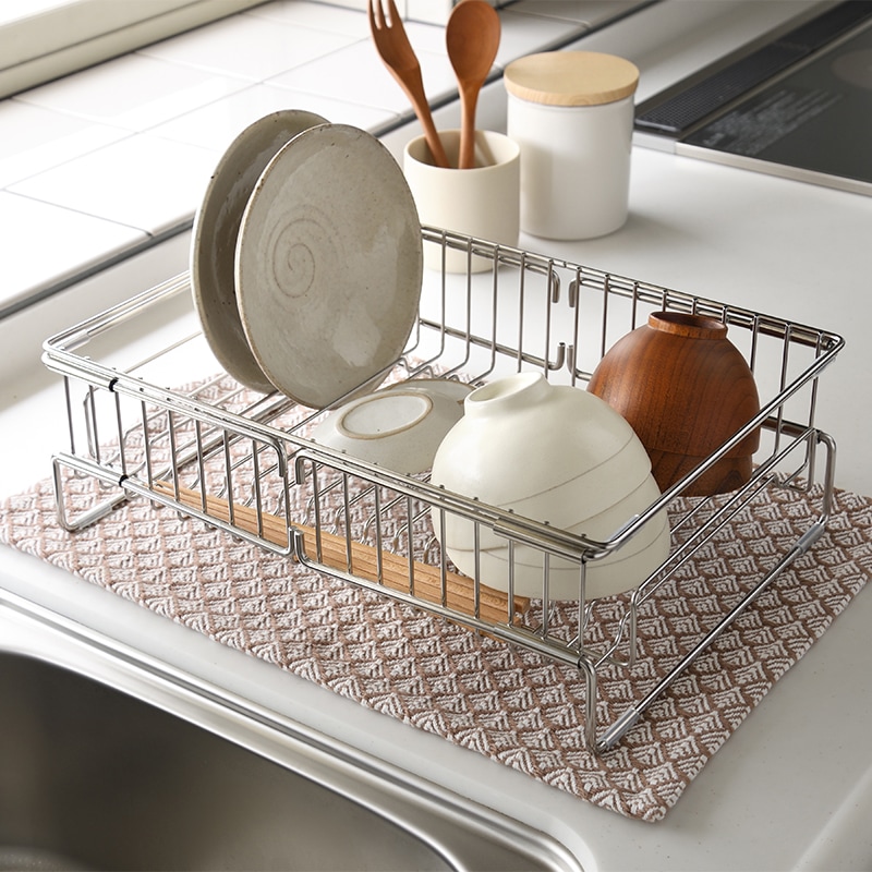 燕三 シンクイン・オンで使える伸縮式水切りかご