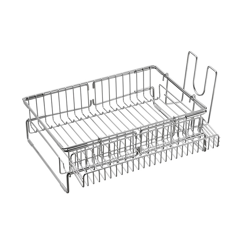 燕三 シンクイン・オンで使える伸縮式水切りかごセット