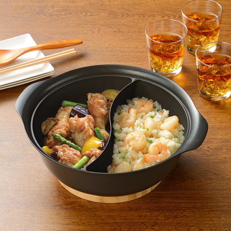 スキップル IH対応二食鍋26cm RB-3754