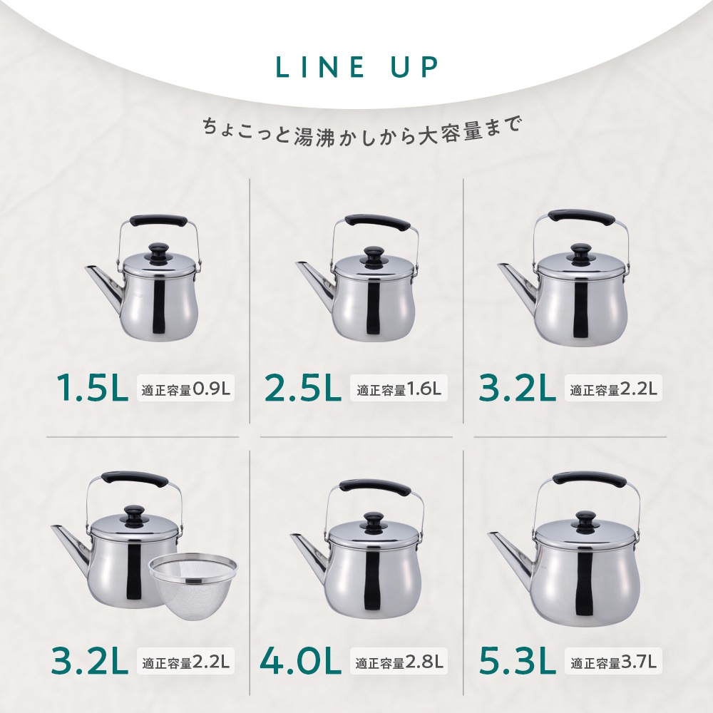 リラカン IH対応広口ケトル