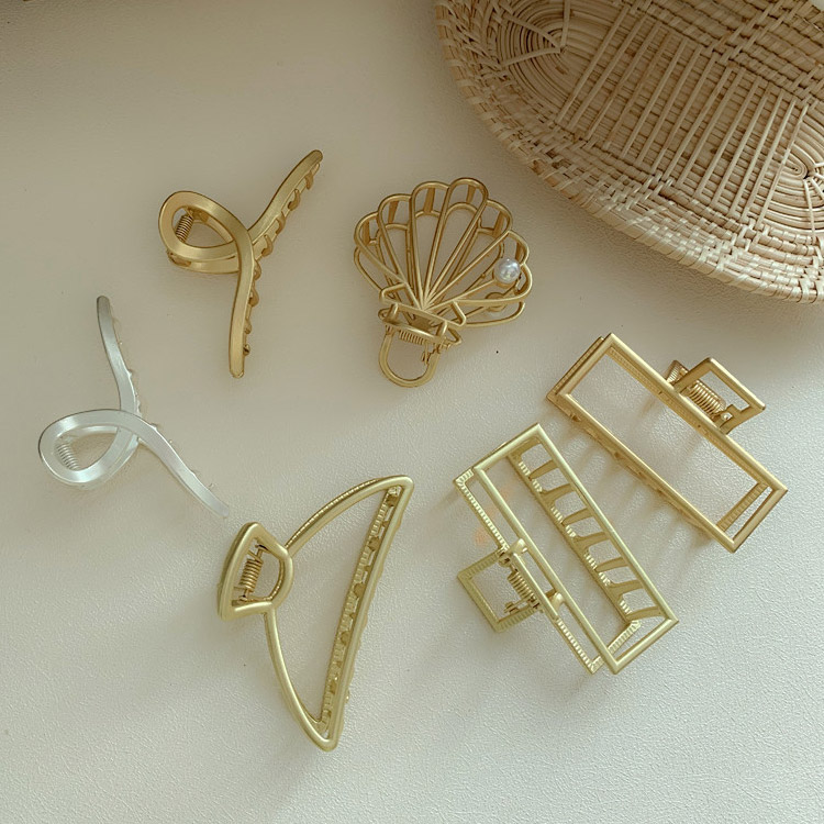 シンプル ライン バンスクリップ