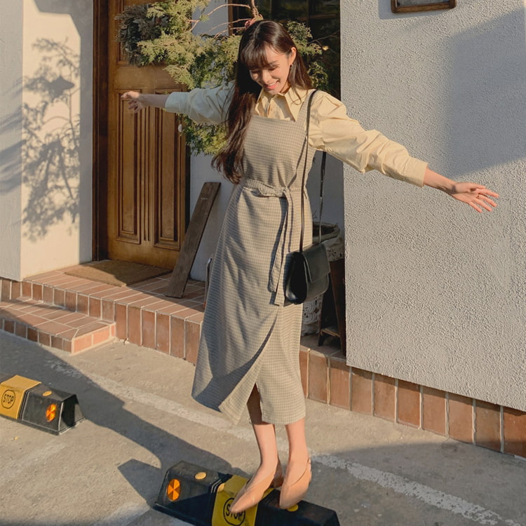 クラシックAラインワンピース