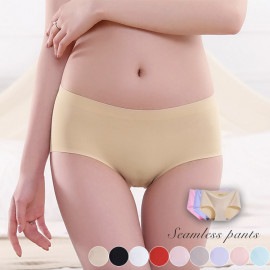 M-XL ノーライン シームレス レディースショーツ