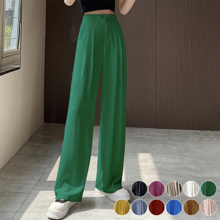 11color てろんと感 ロング丈 ストレート