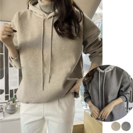 フード切り替え 長袖 ウール フーディー ゴルフウエア