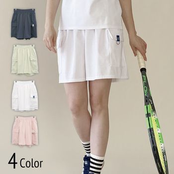 ゴルフ レディース 涼感ハーフパンツ