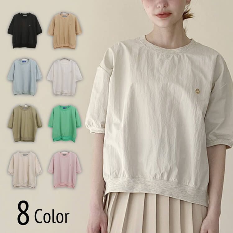 ゴルフ レディース 半袖 ナイロン Tシャツ