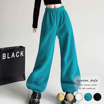 もこもこ スウェットパンツ フリースパンツ