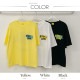 スマイルプリント オーバーサイズ 半袖 Tシャツ