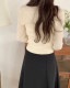 レイヤード ニット セット ビスチェ カットソー 

