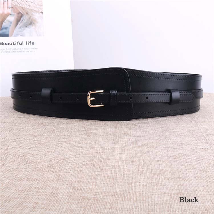 リアルレザー 細ベルト 太ベルト セット