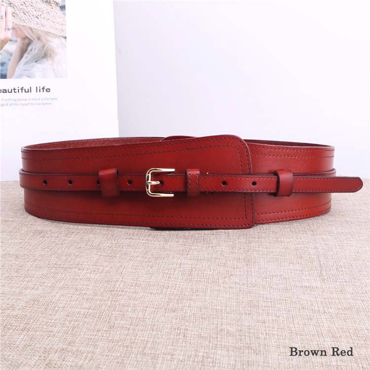 リアルレザー 細ベルト 太ベルト セット