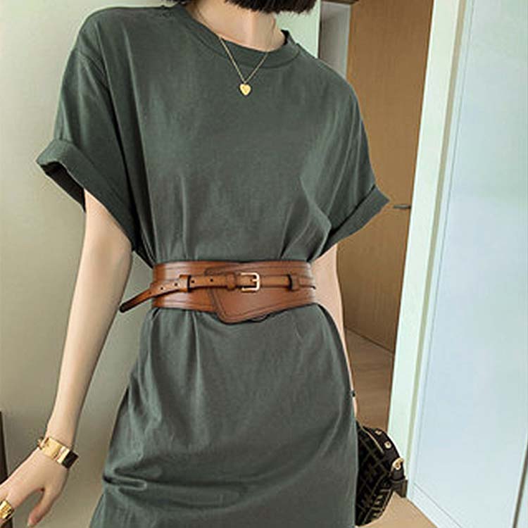 リアルレザー 細ベルト 太ベルト セット