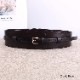 リアルレザー 細ベルト 太ベルト セット