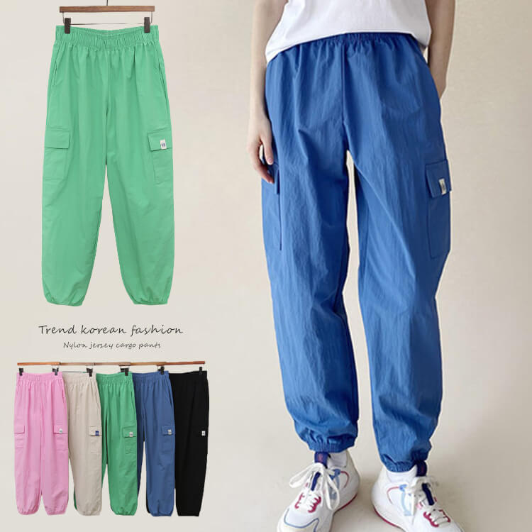 ナイロン ジャージ ジョガーパンツ トレーニング ウェア

