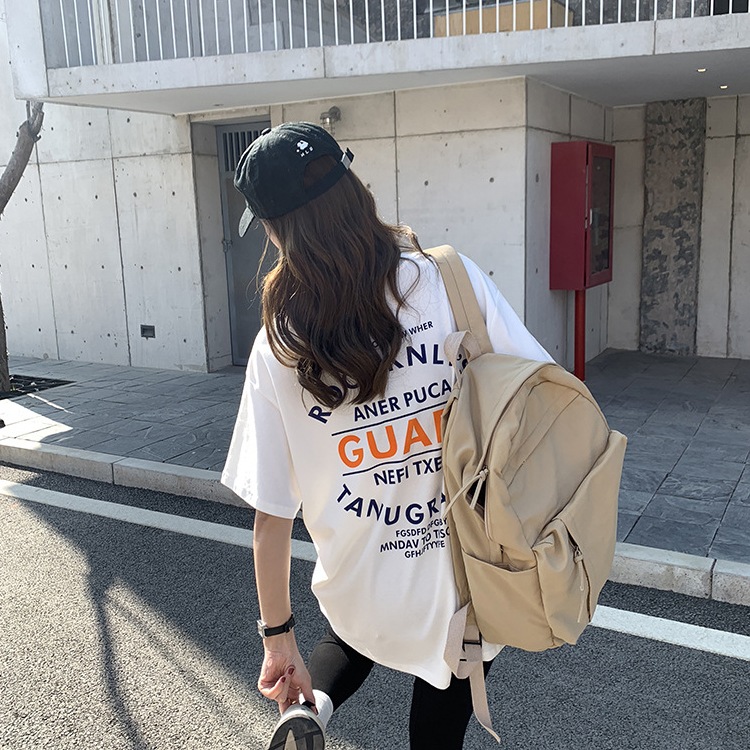 アルファベットプリント 半袖Tシャツ