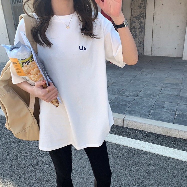 アルファベットプリント 半袖Tシャツ