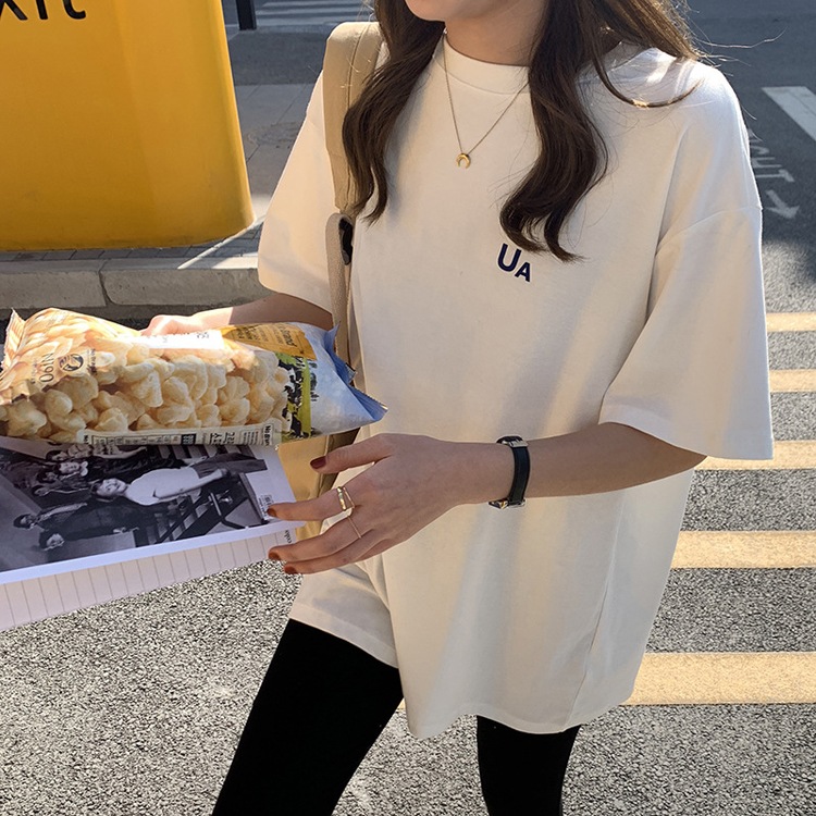 アルファベットプリント 半袖Tシャツ