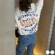 アルファベットプリント 半袖Tシャツ
